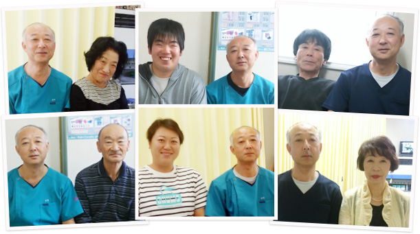 症状がよくなったお客様とのツーショット写真